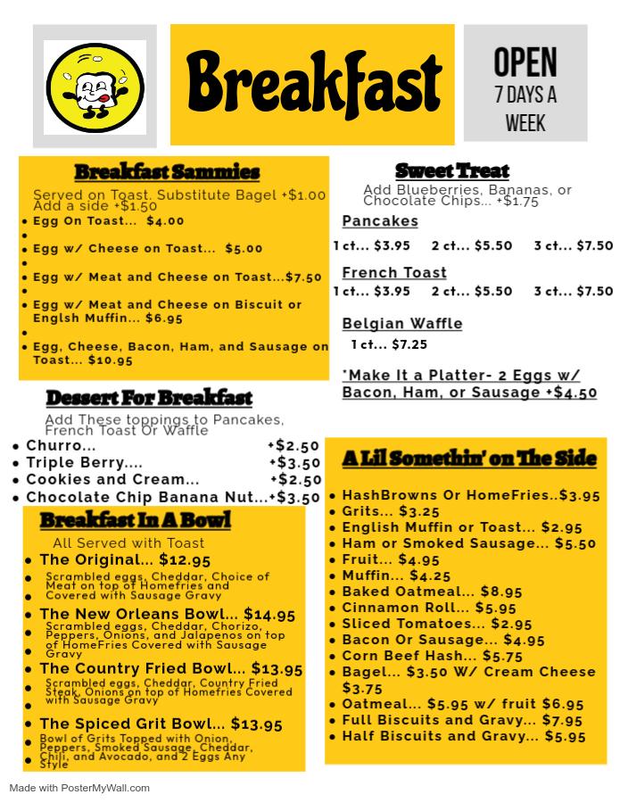 Friendly Toast Cafe 2 Menu image 2