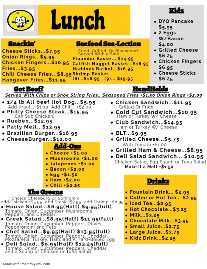 Friendly Toast Cafe 2 Menu image 3